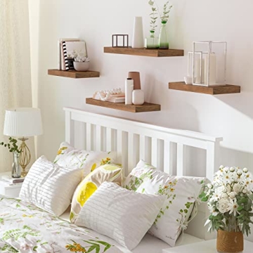 HOOBRO Floating Shelves - Stylish Set of 2 for Home Decor