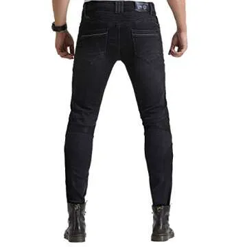 Stylish Summer Motorcycle Riding Jeans with Armor