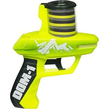Toysmith: Zip Shot Shooter Foam Disc Toy Target Blaster (7"), Includes Hours of Fun, Wage Battles wi...