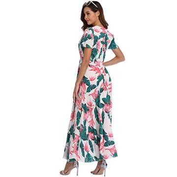 Ferrendo Floral Maxi Dress for Summer Comfort and Style