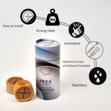 HEFA Towel Holder - Stylish Kitchen & Bath Organization