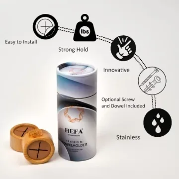 HEFA Towel Holder - Stylish Kitchen & Bath Organization