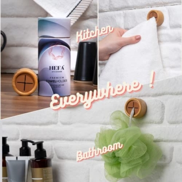 HEFA Towel Holder - Stylish Kitchen & Bath Organization