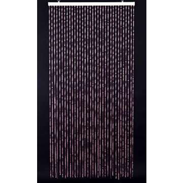 FlavorThings Diamond Cut Crystal Beaded Curtain for Doorway Room Closet Divider Party Wedding Kids Bedroom Decorations,Diamond Cut Bead Curtain (Pink Iridescent, 1PC,3FTX9FT)