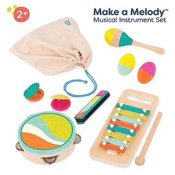 B. toys Make a Melody 9pc Musical Instruments for Kids