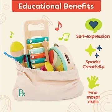 B. toys Make a Melody 9pc Musical Instruments for Kids