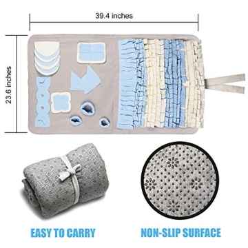 STELLAIRE CHERN Snuffle Mat for Dogs - Engage & Enrich