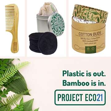 Eco Friendly Sustainable Gifts for Women Box Set - 5 Eco Friendly Products in a Zero Waste Gift Box | A Unique Gift Idea for Women as a Christmas Gift, Birthday Gift or Leaving Gift