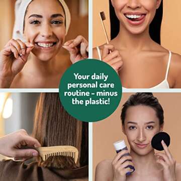 Eco Friendly Sustainable Gifts for Women Box Set - 5 Eco Friendly Products in a Zero Waste Gift Box | A Unique Gift Idea for Women as a Christmas Gift, Birthday Gift or Leaving Gift