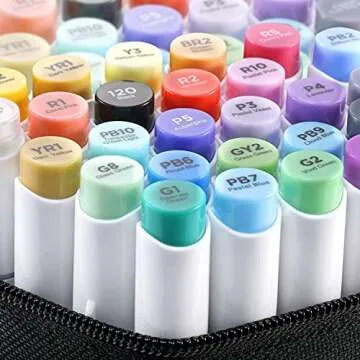 Ohuhu Dual-Tip Alcohol Markers for Artists & Hobbyists