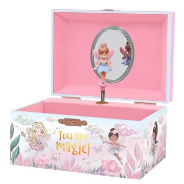 Giggle & Honey Musical Fairy Jewelry Box - Enchanting Gifts for Girls