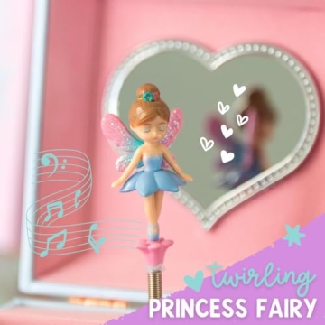 Musical Fairy Jewelry Box for Girls - Giggle & Honey
