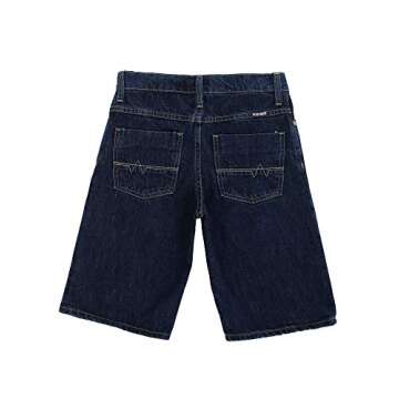 Wrangler Authentics Little Boys' Authentics Five Pocket Short, dark rinse, 7