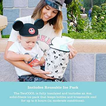 Disney Baby TwoCOOL Cooler - Insulated & Leak Proof