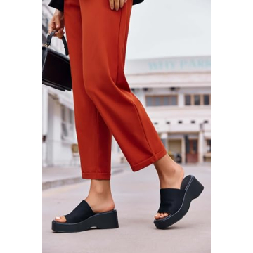 Stylish Women’s Wedge Sandals for All-Day Comfort