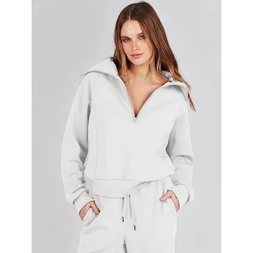 Luxurious ANRABESS 2 Piece Sweatset for Everyday Style