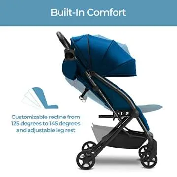 Mompush Lithe: Ultra Lightweight Travel Stroller