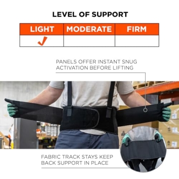 Ergodyne ProFlex 1650 Back Support Belt - Medium Size