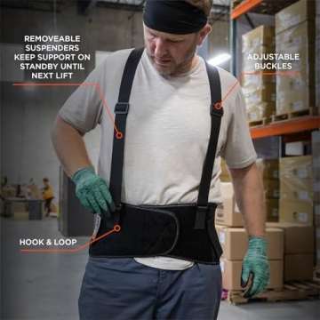Ergodyne ProFlex 1650 Back Support Belt - Medium Size