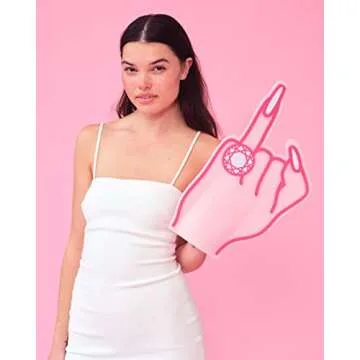 xo, Fetti Bachelorette Party Gift Decoration XL Engaged Foam Ring Finger | Bride To Be, Bridesmaid Favors, Bridal Shower, Engagement Party