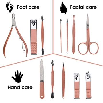 Cute Nail Clippers and Beauty Tool Set for All