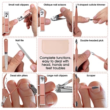 Cute Nail Clippers and Beauty Tool Set for All