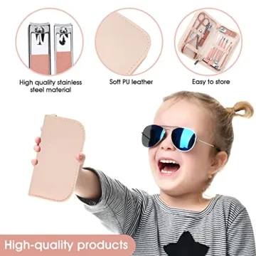 Cute Nail Clippers and Beauty Tool Set for All