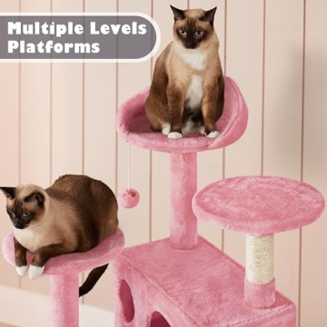 Yaheetech 54in Multi-Level Cat Tree Tower for Cats