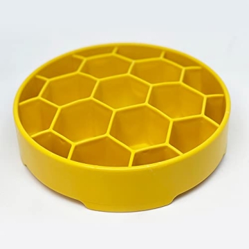 SodaPup Honeycomb Enrichment Bowl for Healthy Eating