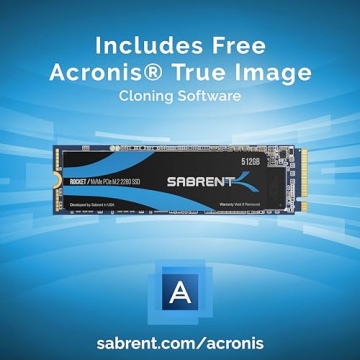 SABRENT 512GB Rocket NVMe SSD for Ultimate Performance