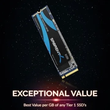 SABRENT 512GB Rocket NVMe SSD for Ultimate Performance