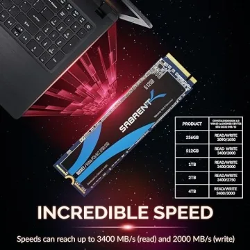 SABRENT 512GB Rocket NVMe SSD for Ultimate Performance