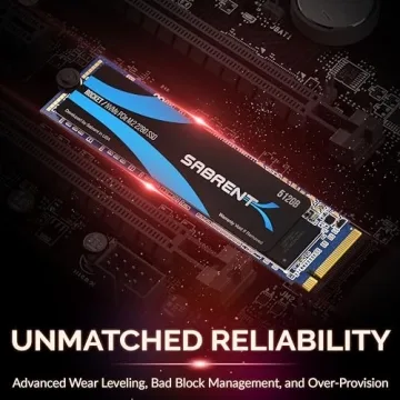 SABRENT 512GB Rocket NVMe SSD for Ultimate Performance