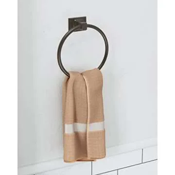 Design House Millbridge Towel Ring - Elegant Oil Rubbed Bronze