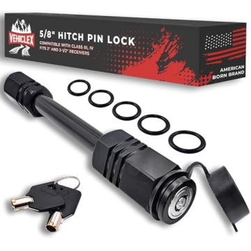 Secure Your Gear with the Ultimate Locking Hitch Pin from Vehiclex