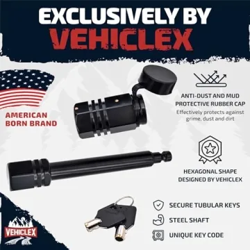 Locking Hitch Pin for 2" Receiver | Vehiclex Heavy Duty