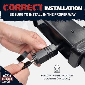 Locking Hitch Pin for 2" Receiver | Vehiclex Heavy Duty