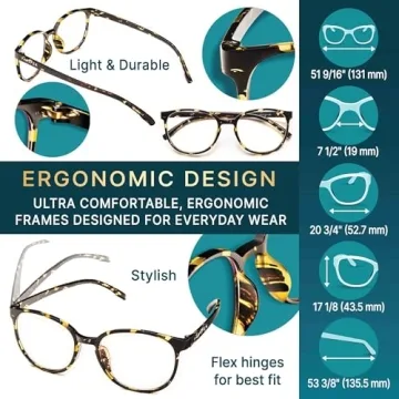 Stylish Prospek Oversized Bluelight Glasses for Women