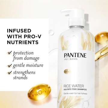 Sulfate Free Rice Water Shampoo for Healthy Hair