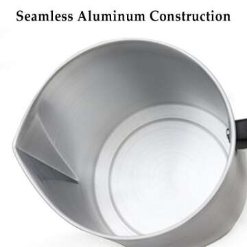 EricX Light Candle Making Pot with Dripless Spout & Handle