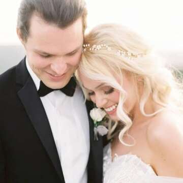 Beautiful Bridal Wedding Hair Vine with Pearls and Crystals