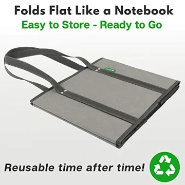 Creative Green Life Reusable Grocery Bags - Heavy Duty 3 Pack