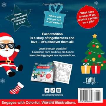 Christmas Around The World For Kids: Holiday Traditions, Christmas Decoration, Food, Santa Clauses, ...