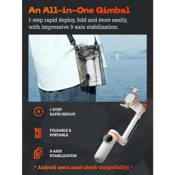 Insta360 Flow Creator Kit - Smartphone Gimbal with AI Tracking and 3-Axis Stabilization