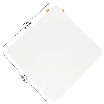 Natemia Baby Hooded Towel - Ultra Soft Rayon from Bamboo