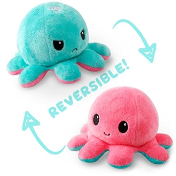 TeeTurtle Reversible Octopus Plushie for Girlfriends