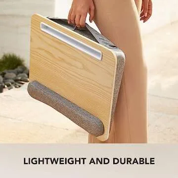 HUANUO Lap Laptop Desk - Stylish Portable Comfort Solution