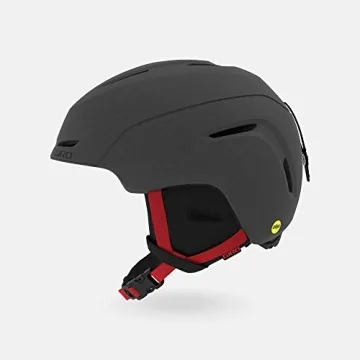 Giro Neo Jr. MIPS Kids Ski Helmet - Snowboard Helmet for Youth, Boys & Girls - Matte Graphite/Bright...