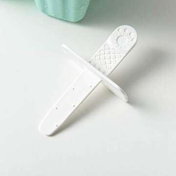 Popsicle Molds 6 Pieces Silicone Ice Pop Molds BPA Free Popsicle Mold Reusable Easy Release Ice Pop Maker