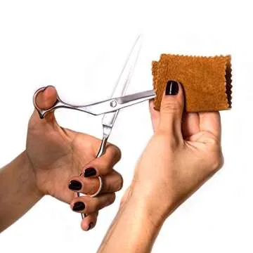 AEXYA Premium Dog Grooming Scissors Kit-3SB-Pet Groom Hair Tool Set-Stainless Steel Straight, Thinning and Curved Sharp Shears for Small or Large Dogs, Cats or Other Pets